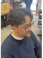 ハイパー(HYPER)&nbsp;2wayシャドーパーマ【メンズ/パーマ】