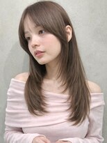 ナナローネス 渋谷(nana loness) 透明感ピンクベージュ×くびれレイヤー