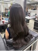 春カラー◆20代30代に人気◎髪質改善カラーロングヘア透明感