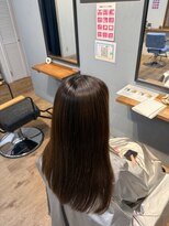 レアレア ヘアアンドライフ(LeaLea)&nbsp;ワンホンレイヤー/ミルクティーブロンド/ダークブルー/伊丹