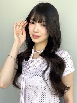 トリッカ シブヤ(TRICCA SHIBUYA) ワンホン/韓国/透明感/髪質改善/羽エクステ/顔周りレイヤー/渋谷