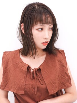 ユージュアル(THE USUAL) デジタルパーマミルクティーブロンドワンホンレイヤー夏 25