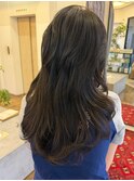 小顔レイヤー夏カラー透明感