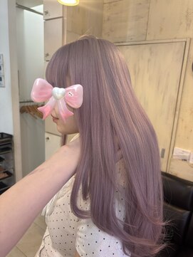 ヘアーアンドメイク シークタチカワ 立川店(Hair&Make Seek) 【澤飯】2bleach～ ペールラベンダー