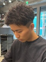 エルマーク 本山(L-MARK) スキンフェード/短髪/バーバー/アップバング/ツーブロック