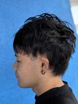 サロン ド 榮(Salon de 榮)&nbsp;ショート2ブロックウルフ　　メンズスタイル