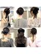 エリン ヘア(ELIN hair.)の写真/結婚式・お呼ばれに映える上品ヘアセット【ヘアアレンジ/柔らかい縮毛矯正/二次会/ライヴ/推し活】