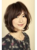上品でエレガントな、なめらかカール♪
