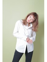 マーゴ(MARGAUX by GARDEN)&nbsp;【margaux浦和】【GARDEN】オン眉ニュアンスウェーブ♯レイヤー