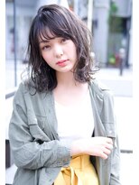レニーバイエース(LANY by ACE)&nbsp;【LANY 横浜】ミディアムレイヤーボブ×オリーブアッシュ