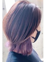エイチヘアー(eichi hair)&nbsp;レイヤーボブ　ビフォー＆アフター