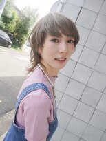 テテ(.tete)&nbsp;お客様スタイル【アッシュベージュ×マッシュウルフ]