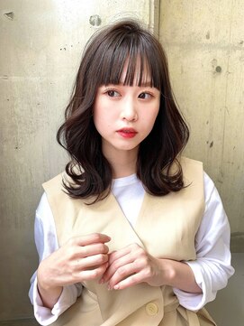 ロンド ロビン 栄(Lond robin) 【Lond robin】河野まい 韓国風/くびれヘア/テラコッタ