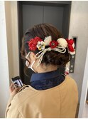 #前撮りヘア
