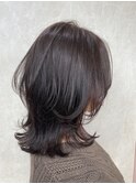 【top stylist＊後藤 夏奈 くすみ紫インナーカラーくびれヘア 】
