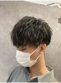 波打ちマッシュショート
