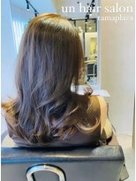 アン たまプラーザ(un)&nbsp;Jカールミディアム/イルミナカラー/髪質改善オージュア