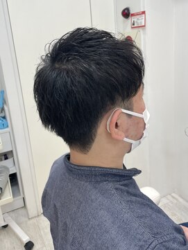 アルターシェリー(aL-ter che'rie) メンズ束感ショート/ツーブロックマッシュ　新籾