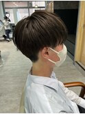 ハイライト/ツーブロックマッシュ/束感/波巻き