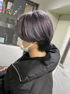 ピチカートシータ(pizzicato cita) 丸山styleアンブレラカラー×アウターカラー×ラベンダーグレー