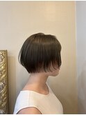 アクアグレージュ/ショートボブ