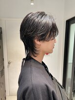 ナループロアツム(Nalu pu loa Tsum)&nbsp;センターパートウルフ　メンズヘア