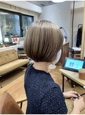 似合わせカット/ミニボブ/イメチェン/アッシュ[銀座/日比谷]
