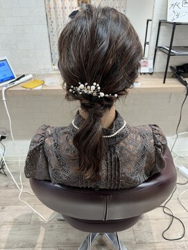 コワファーストナガサキシャンプーボーイ(COIFF1RST NAGASAKI SHAMPOO BOY) ヘアセット