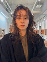 ルッチ 立川(LUCCI)&nbsp;【HIDETO】ミディアム パーマ アッシュカラー