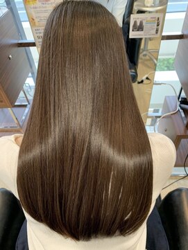 オースティン 登戸向ケ丘遊園(AUSTIN) ミディアムレイヤー/大人可愛い/髪質改善/シースルーバング