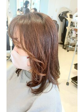 アメイジングヘアー 美沢店(AMAZING HAIR) レイヤーロング/顔周りレイヤー/N.カラー/透明感/エアリーロング