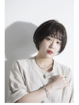ミエルヘアーエスト 新宿店(mielhair est) 愛されナチュラルショートボブ