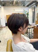 襟足スッキリ◎手入れが楽々ショート