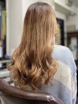 メルシー 大阪梅田店 金髪ロングに♪