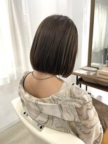 美髪専門サロン バイ マイル(美髪専門サロン by mile)&nbsp;ブリーチなしWカラー【艶ボブ】