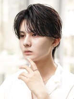 オーシャントーキョー 渋谷(OCEAN TOKYO)&nbsp;韓流カルマパーマナチュラルセンターパートウルフカット