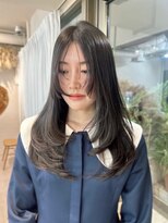 ユニ 原宿(uni)&nbsp;#52/黒髪/ボブルフ/ネビージュ/小顔/ワンレン/髪質改善/原宿