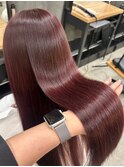 この冬大人気のワインレッドカラー◎矢口