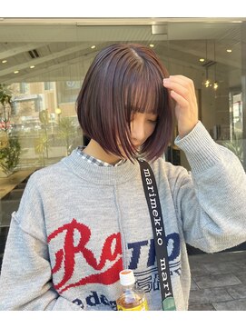 スノッブ ビア ビーチ(Snob VIA Beach) ボブ「チェリーブラウン」