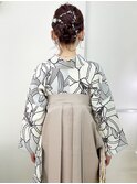 卒業式ヘア