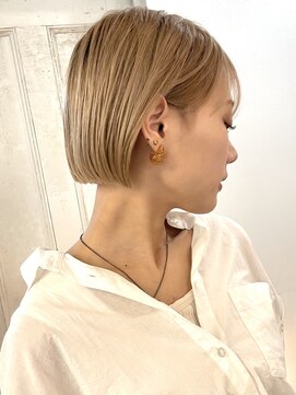 トリコ 柏(tricot) ミニボブ/ショートボブ/切りっぱなしボブ/似合わせボブ/柏