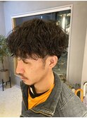 メンズ/パーマ/ニュアンスデザイン