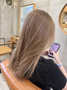 ソルトウォーター(SALT WATER) ハイトーンベージュ マロンベージュ ベージュカラー