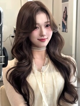 ユニ 原宿(uni) #123/ホワイトグレージュ/デジタルパーマ/フェザーパーマ/原宿