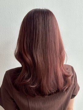 イーストハムアール(EAST HAM r) レイヤーカット/ブラウンレッド/艶髪