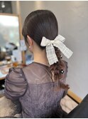 結婚式 お呼ばれヘアアレンジ