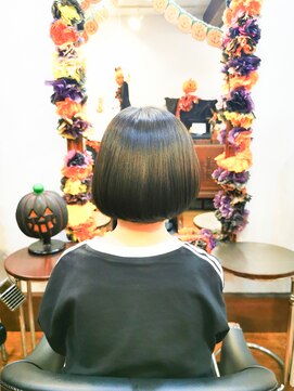 プリバート ワンレングスボブ