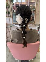 ミーネピンク 行徳(Miene Pink)&nbsp;ヘアアレンジ＊まとめ髪＊浴衣着付☆_Pink行徳駅 妙典駅 浦安駅