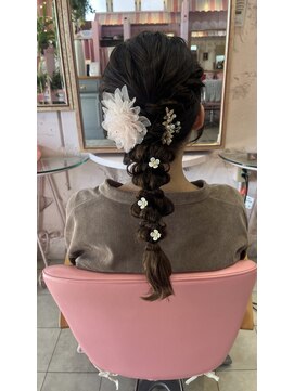 ミーネピンク 行徳(Miene Pink) ヘアアレンジ＊まとめ髪＊浴衣着付☆_Pink行徳駅 妙典駅 浦安駅