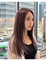 ハーツオオサカ(HE:ARTS OSAKA)&nbsp;ダブルカラーで叶うハイトーン艶カラー